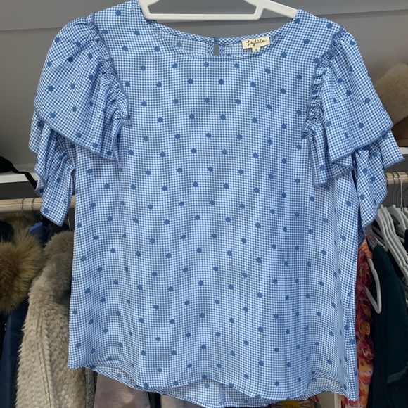 Women’s Blue Top Size S - Picture 1 of 3